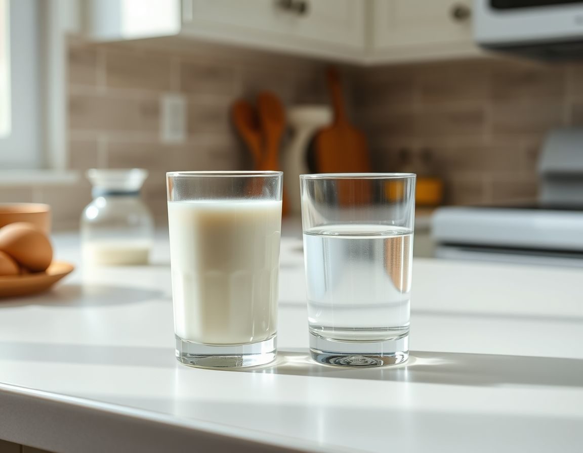 Entre 1 y 2 años, leche entera. Después de los dos, baja en grasa. Y el resto del día, agua.