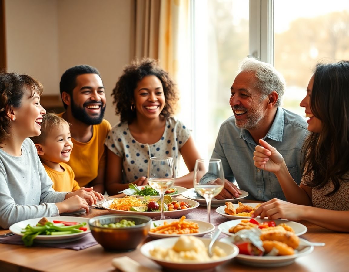 Las comidas intergeneracionales enriquecen el vocabulario, la cultura alimentaria y el sentido de pertenencia del niño.