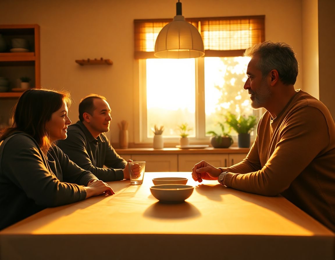 Los momentos de conversación tranquila en familia forjan el vínculo que hace posible cualquier límite.
