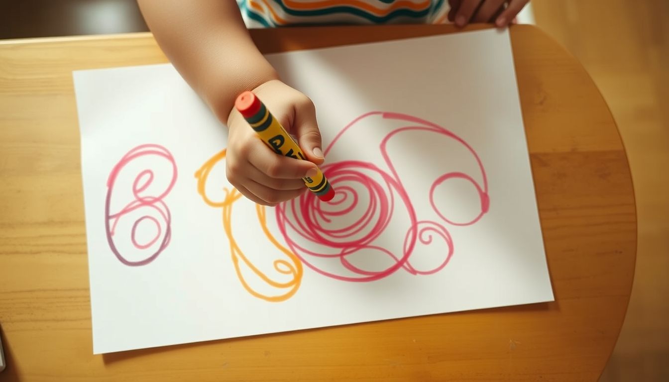 El garabato tiene etapas: cómo aprende a dibujar tu hijo