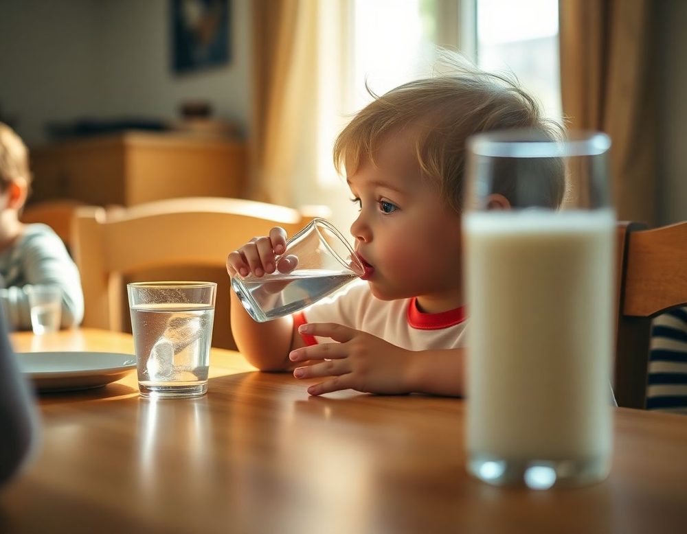 Después del año, la leche acompaña las comidas; deja de ser el plato principal.