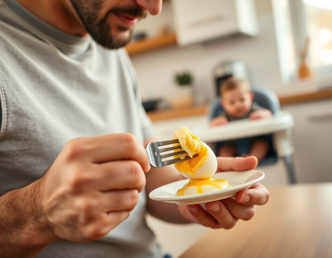 Preparar la yema de huevo cocido es uno de los primeros pasos más sencillos y seguros para comenzar con los alérgenos comunes.