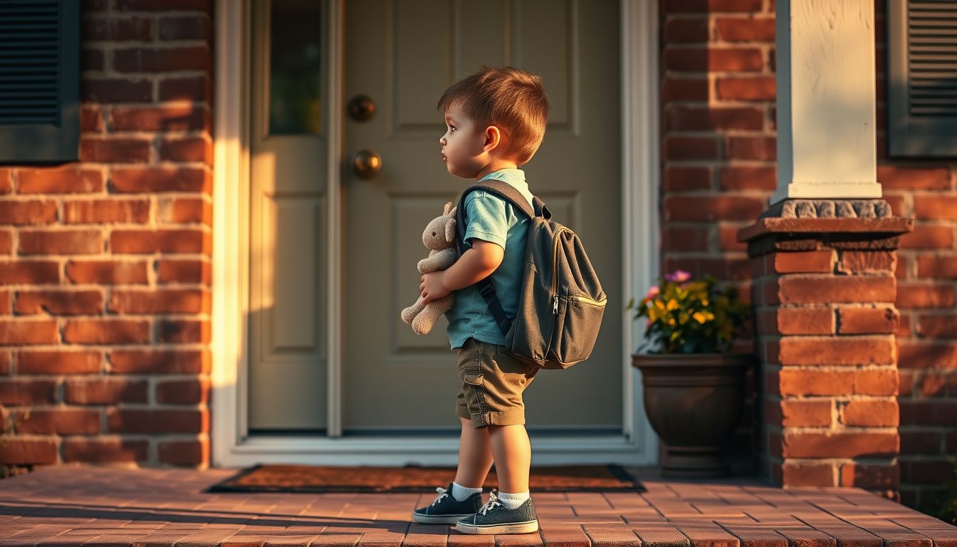 La primera noche fuera de casa: dormir en casa de los abuelos