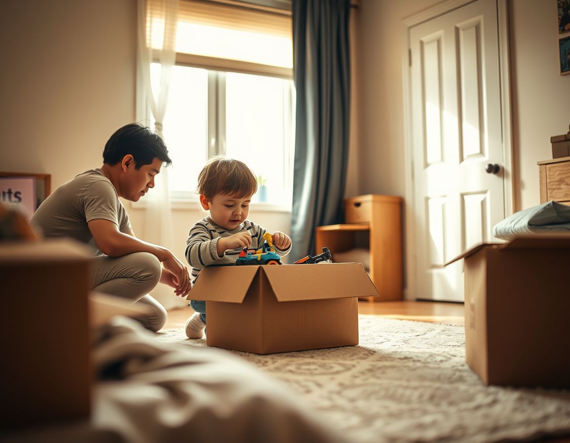 Empacar su propia caja no es un juego para entretenerlo: es la diferencia entre que la mudanza le ocurra a él o que él también la esté haciendo.