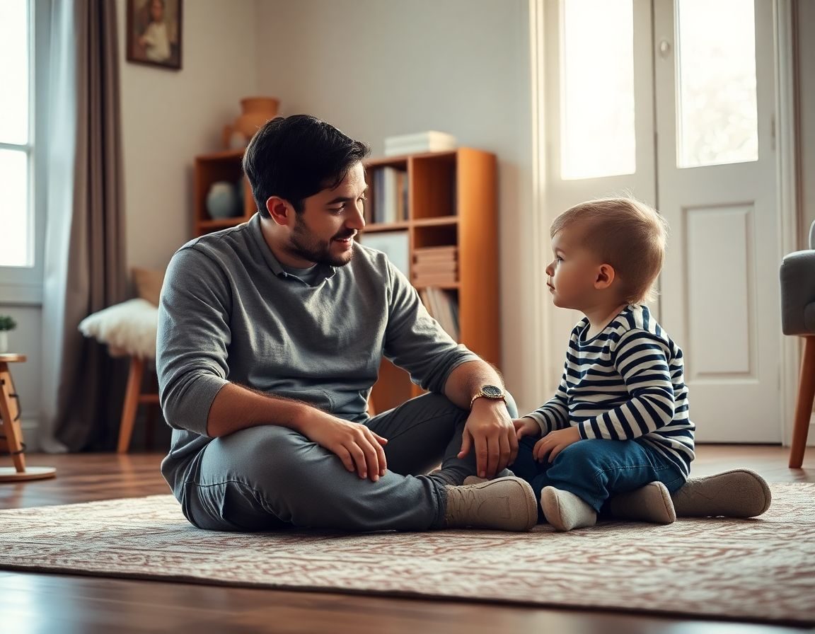Hablar a la altura de los ojos del niño favorece la conexión y reduce la resistencia.