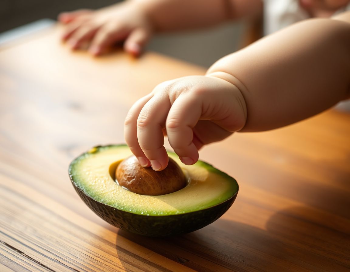 El interés por los alimentos es una de las primeras señales de que el bebé está listo para explorar sabores.