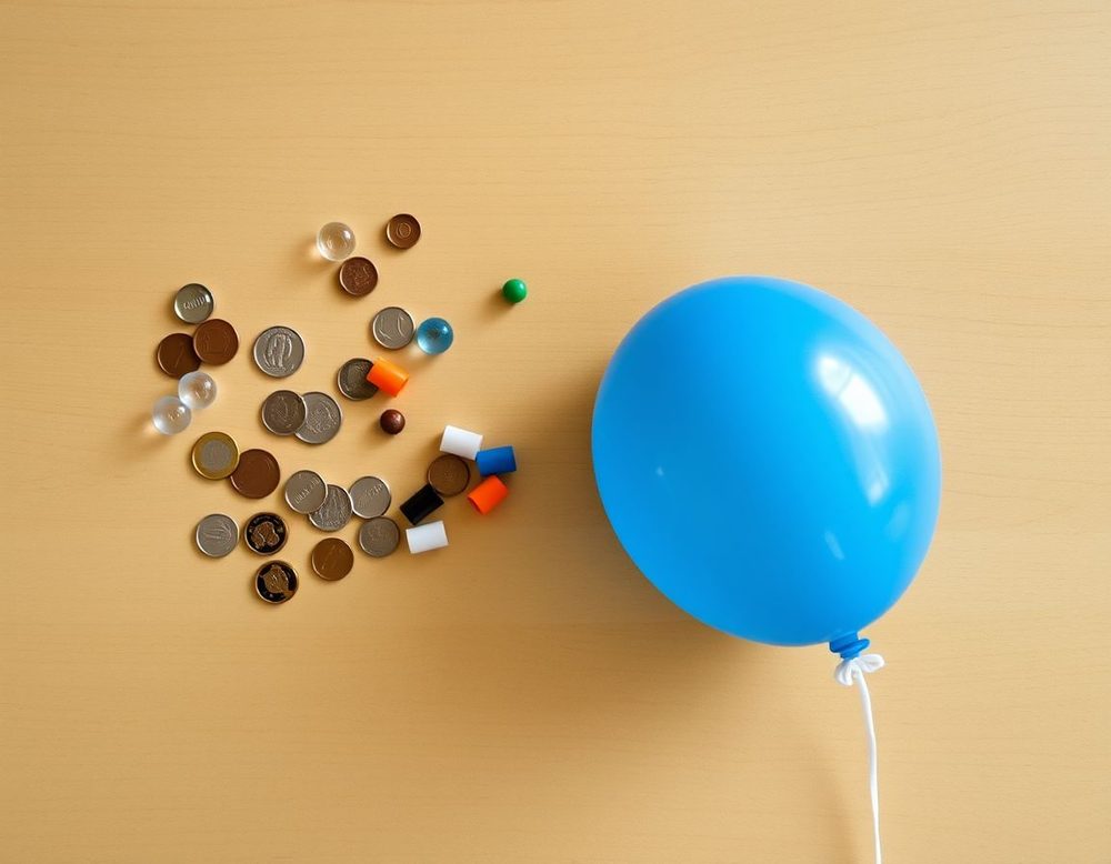 Los globos rotos son la causa no alimentaria más frecuente de asfixia infantil. Se recomienda mantenerlos lejos de los menores de ocho años.